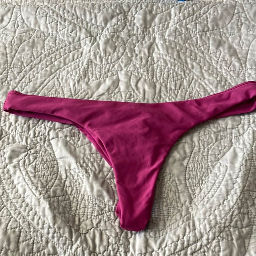 Midori Kai Fuchsia Bikini Bottom L